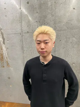 ショート カラー メンズ men's 特化 ✨ソウタのヘアスタイル