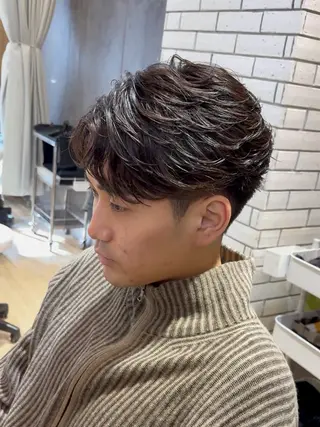 パーマ メンズ メンズ/パーマ/ 目黒/オノザトのヘアスタイル