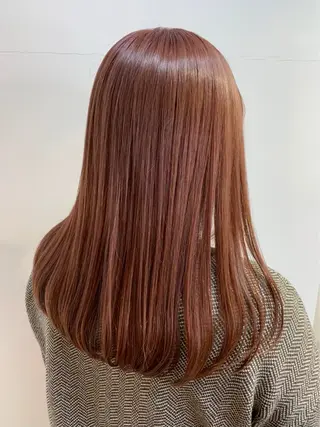 セミロング カラー 梅田 sinceのヘアスタイル