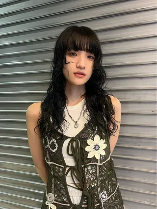 ロング momoca/松本/ 暖色カラー/ボブのヘアスタイル