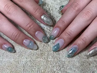 ネイル MAKI💚💚💚 秋葉原.のネイルデザイン