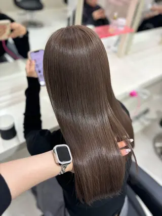 ロング カラー ヘアアレンジ 🎀 yuuka🎀のヘアスタイル