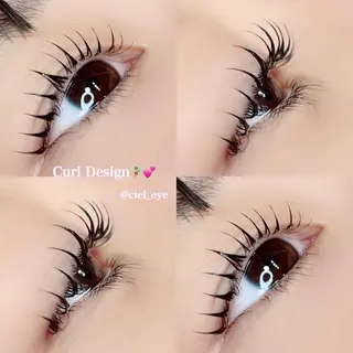 マツエク・マツパ Ciel まつげパーマ専門店所属・Ciel まつげパーマ専門店のマツエク・マツパデザイン