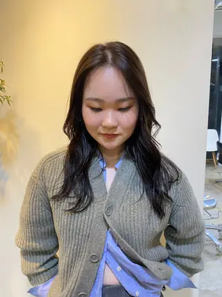 ロング カラー レイヤーボブ/ 艶カラー/サナ🌼のヘアスタイル