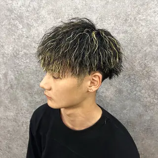 ショート パーマ メンズ RISE新小岩店所属・メンズ特化💎 Hinako🦋のヘアスタイル