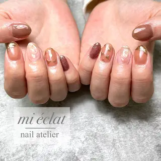 ネイル mi éclat ミ　エクラのネイルデザイン
