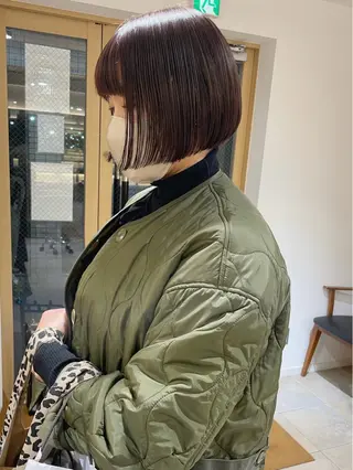 ショート カラー 齋藤 咲のヘアスタイル