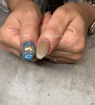 ネイル ﾈｲﾙﾙｰﾑﾘｯｶ 𝐦𝐚𝐲𝐮のネイルデザイン