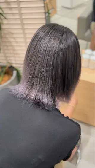 ミディアム カラー stair:case 武蔵小杉所属・髪質改善/ブリーチ 特化🧡‬‪田中颯士のヘアスタイル