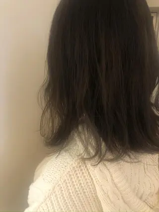 ミディアム カラー 韓国hair ·͜· watanabeのヘアスタイル