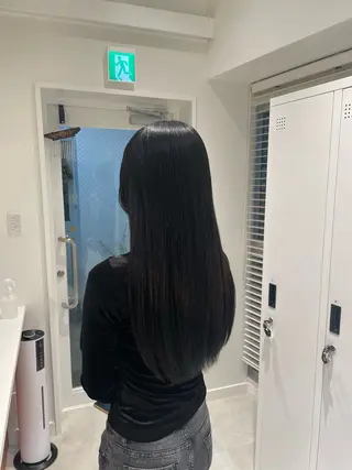 ロング BRIGHT所属・🤍恵比寿/透明感/ 小顔カット🤍アズサのヘアスタイル