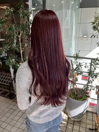 ロング カラー 似合わせカット/ネイ ル/🌺ココネ🌺のヘアスタイル