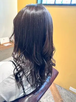 セミロング カラー 滝口 江梨🔅のヘアスタイル