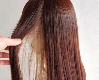 ミディアム カラー 難波/心斎橋/ボブ/ 髪質改善/ハイトーンのヘアスタイル