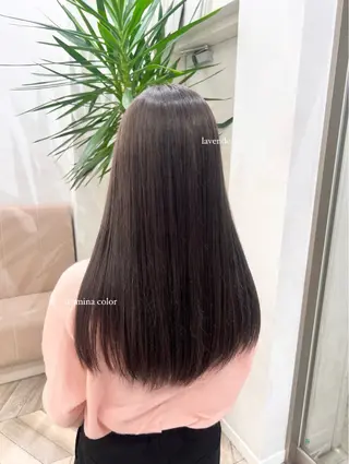 ロング rio¦ブラウン¦暗 髪¦縮毛矯正🌙のヘアスタイル