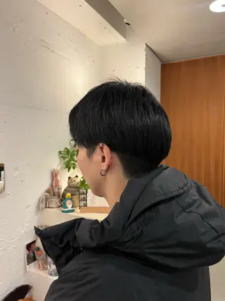 カラー メンズ 栗林 惟のヘアスタイル