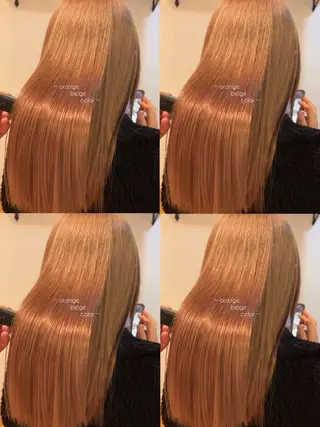 セミロング カラー 🐻艶髪ヘア/韓国風 /隈河🐻のヘアスタイル