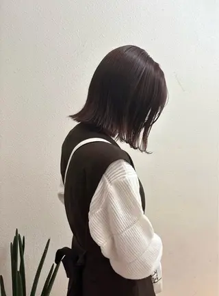 カラー aiko【艶カラー ・ミニモ年内で終了】のヘアスタイル