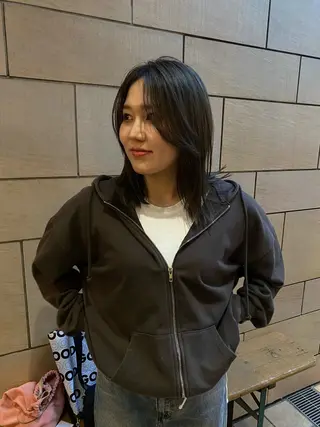 ミディアム カラー 似合わせカラー /パーマ🪿 moeのヘアスタイル