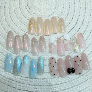 ネイル シエルズビューティー モデル募集のネイルデザイン