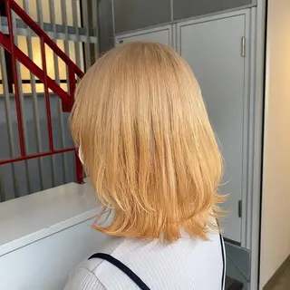 ミディアム カラー Ayaka🩰🎀 ガーリー/暖色♡のヘアスタイル