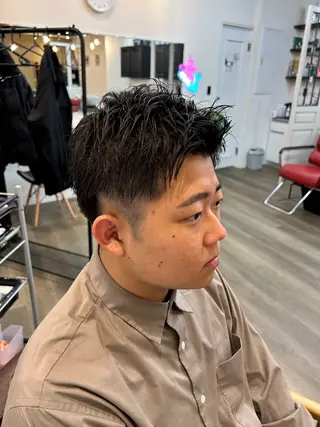 メンズ メンズ特化/ショート /ツイスパ/結希のヘアスタイル