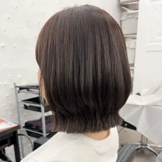 ショート カラー ヘアアレンジ 🌱ボブ/レイヤー/ ベージュ/あやみ✨のヘアスタイル