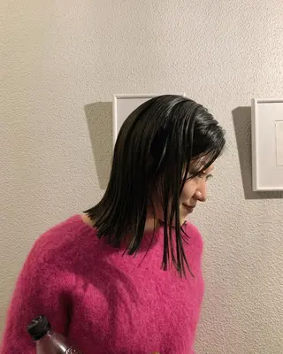 セミロング 🌿ボブ パーマ高橋啓太🌿のヘアスタイル