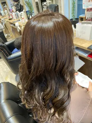 カラー 🪼高評価🪼 💎柴崎の藤咲💎のヘアスタイル