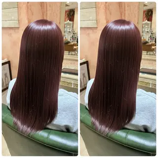 ロング カラー おおやま たくみのヘアスタイル