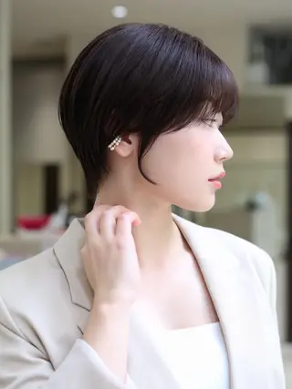 ショート GIEN 西宮ガーデンズプラス所属・中尾 碧斗のヘアスタイル