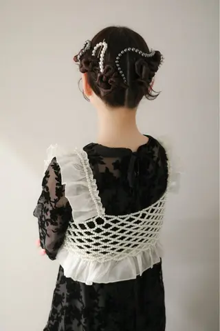 ミディアム カラー ヘアアレンジ autre所属・大久保 ひでなりのヘアスタイル