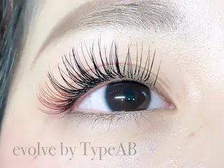 マツエク・マツパ evolve by TypeAB所属・evolve  by TypeABのマツエク・マツパデザイン