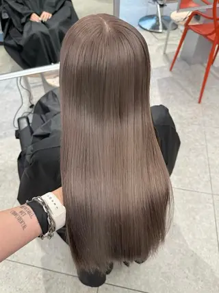 ロング カラー PELE/ハイトーン /NATSUKIのヘアスタイル