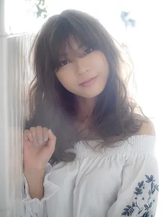 セミロング カラー 骨格診断🍒似合わせ ヘア🍒宮澤瑞穂のヘアスタイル