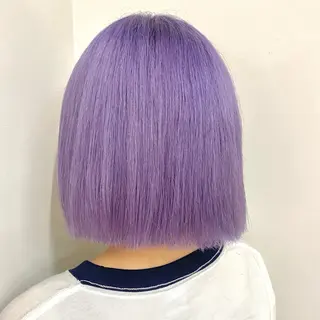 ショート カラー レイヤーカット/ 透明感カラー/みずほのヘアスタイル