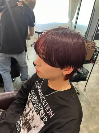 カラー メンズ 🌈カラー特化 ハイトーンけいと🌈のヘアスタイル