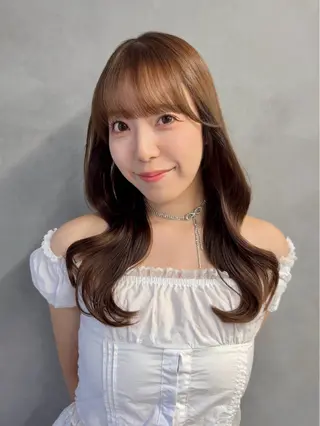 セミロング 髪質改善/艶髪 MINAMIのヘアスタイル