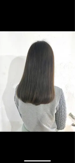 セミロング カラー Aujuaソムリエ 🎨‎♡HARUのヘアスタイル