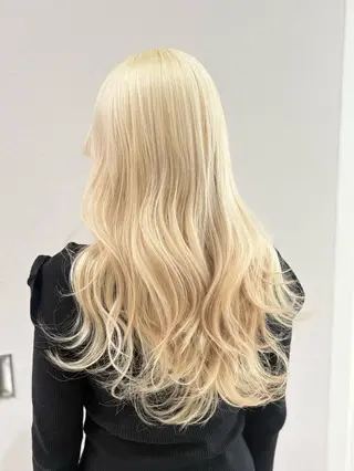ロング カラー GaKu/ハイトーン /ブリーチ/レイヤーのヘアスタイル