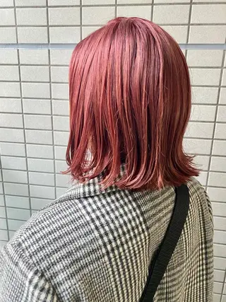 ミディアム カラー コマツリサ ROCCO eastのヘアスタイル