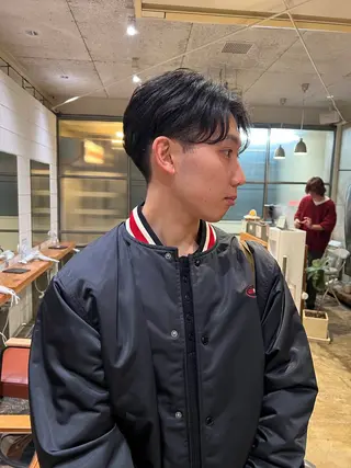 ショート Lin'ne所属・竹内梓／パーマ ／ハイトーンのヘアスタイル