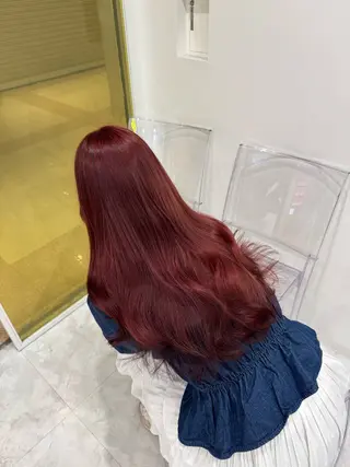 ロング 色気ある大人カラー /ブリーチなしのヘアスタイル