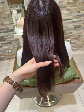 カラー 山口 愛紗花のヘアスタイル