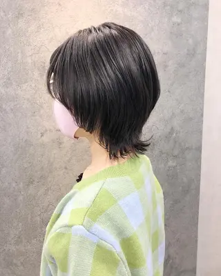 ショート 所渉/韓国レイヤー /ウルフカットのヘアスタイル