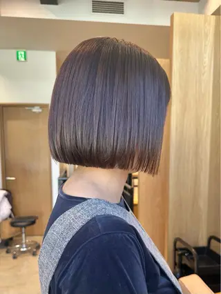 ショート sea by luvismけやき通り2号店所属・ボブ/ショート/ 縮毛矯正/岸本恭明のヘアスタイル