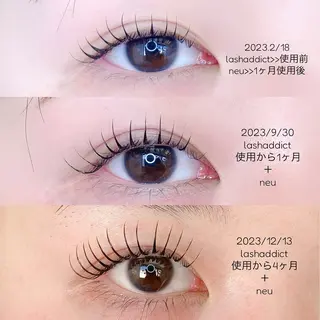 マツエク・マツパ or LATTe 仙台店のマツエク・マツパデザイン