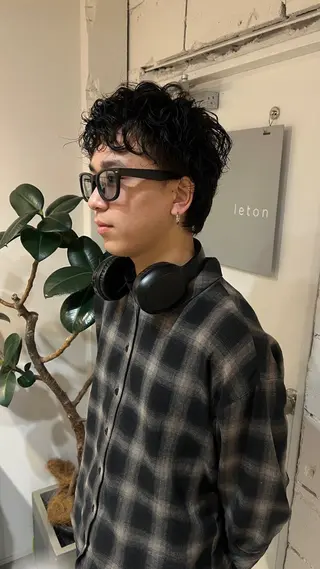 ショート パーマ メンズ ☆ HARUKA ☆のヘアスタイル