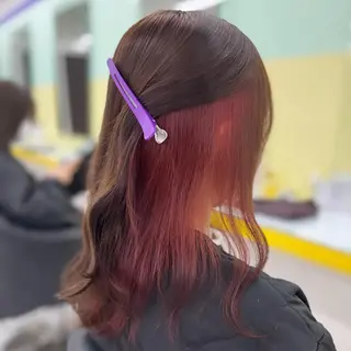 ミディアム カラー エクステモデル 募集💖まなみのヘアスタイル