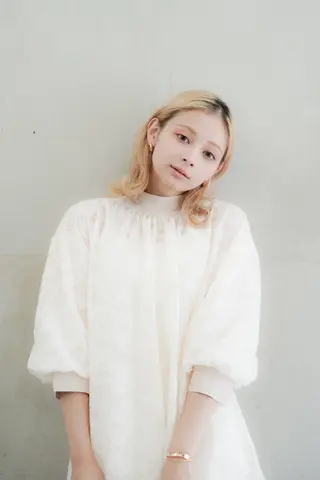 ミディアム 坂田 洋介のヘアスタイル